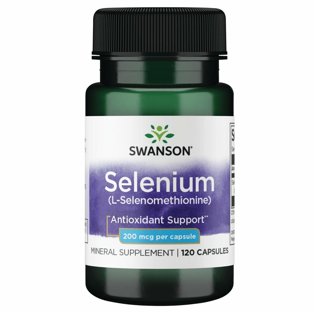 Swanson Semsc Selenium 200 mcg - 120 Capsules | Selenium Supplement