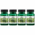 Swanson Soy-Free Genistein for Women | Plant-Based 125mg Genistein, 60 Veggie Capsules | 4 Pack