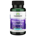 Swanson Strontium Citrate 340 mg - 60 Capsules | Bone Health & Teeth Support