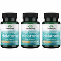 Swanson Triple Strength Melatonin - 10mg Sleep Support (60 Caps) - 3 Pack