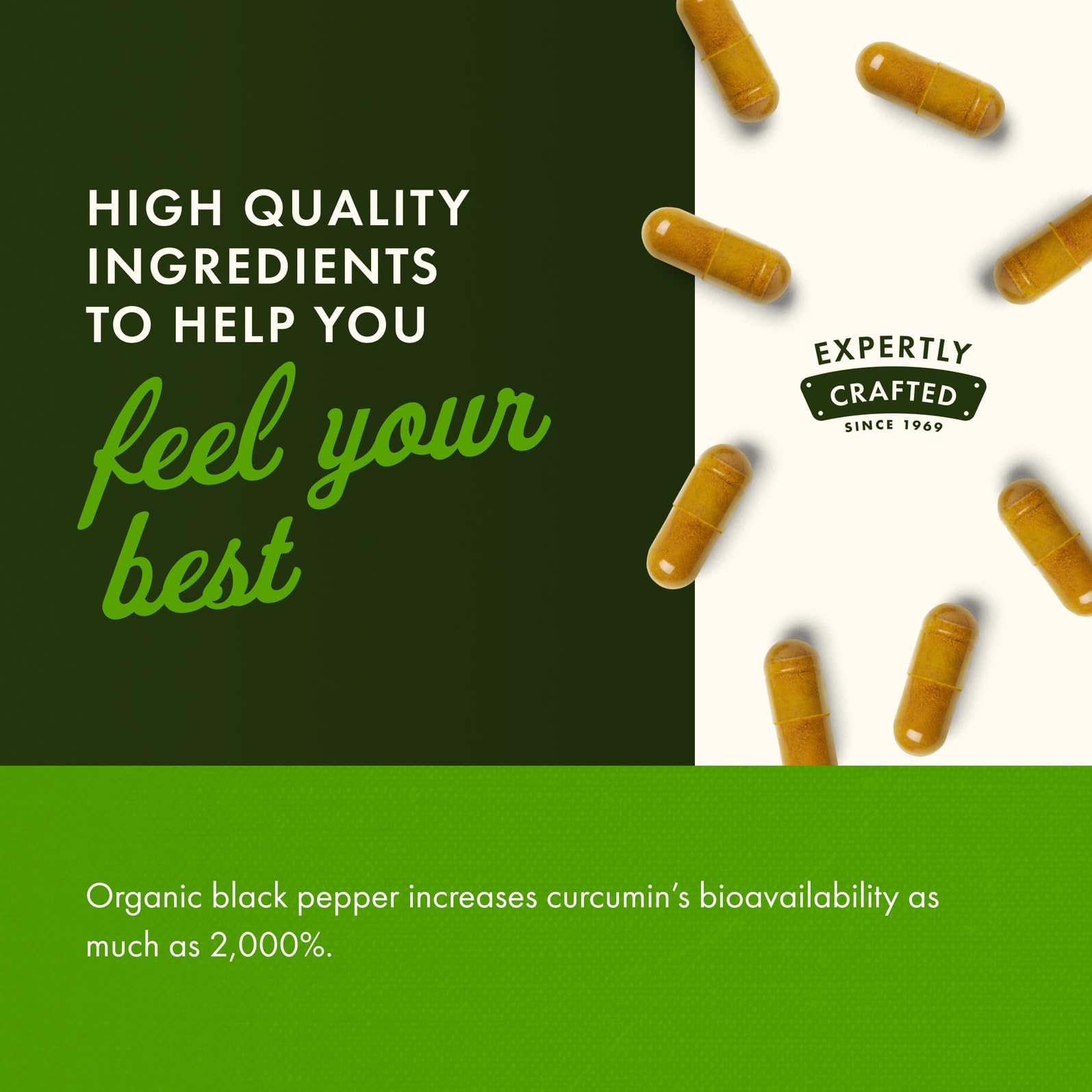 Swanson Premium- Turmeric & Black Pepper - Antioxidant, Digestion & Joint Support - 90 Veg Caps (2 Pack)