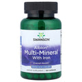 Swanson ULT Albion Multi-MIN W/Iron 120 Caps | Chelated Mineral Formula