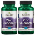 Swanson Zinc Gluconate 30 mg - 250 Tablets (2 Pack) | Prostate Health, Vision & Immune Support