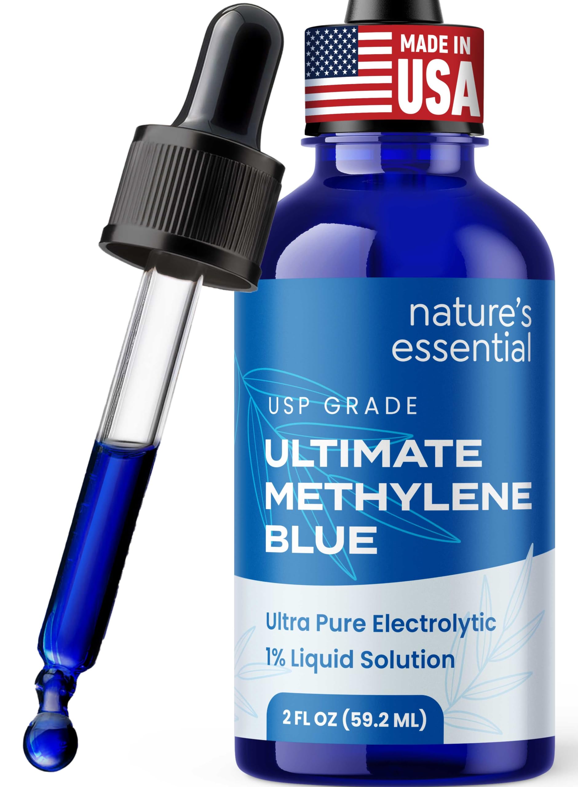 Sweat & Soul Methylene Blue 2oz – USP Grade, Made in USA