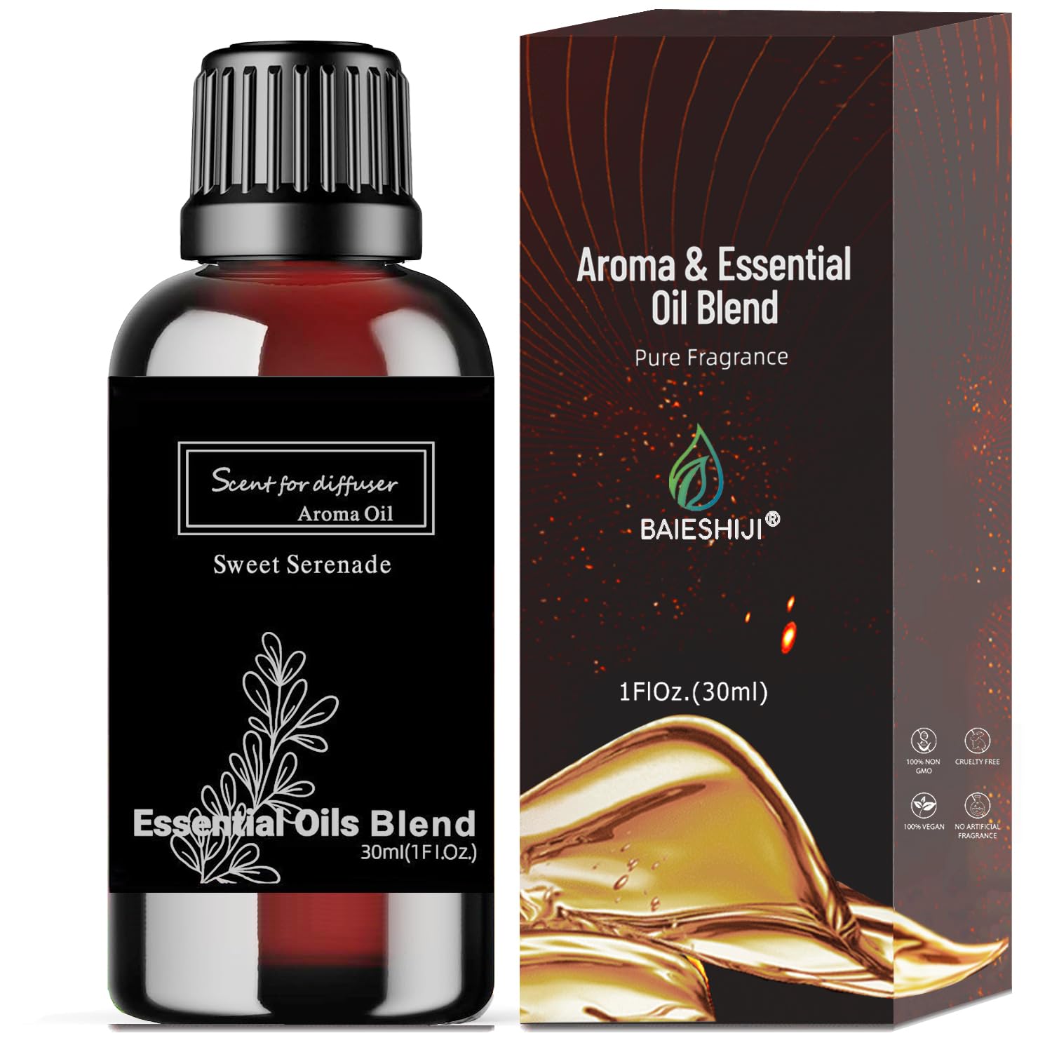 Sweet Serenade Essential Oil – Hilton-Inspired Diffuser Oil (Melon, Mimosa, Sandalwood) 30ml