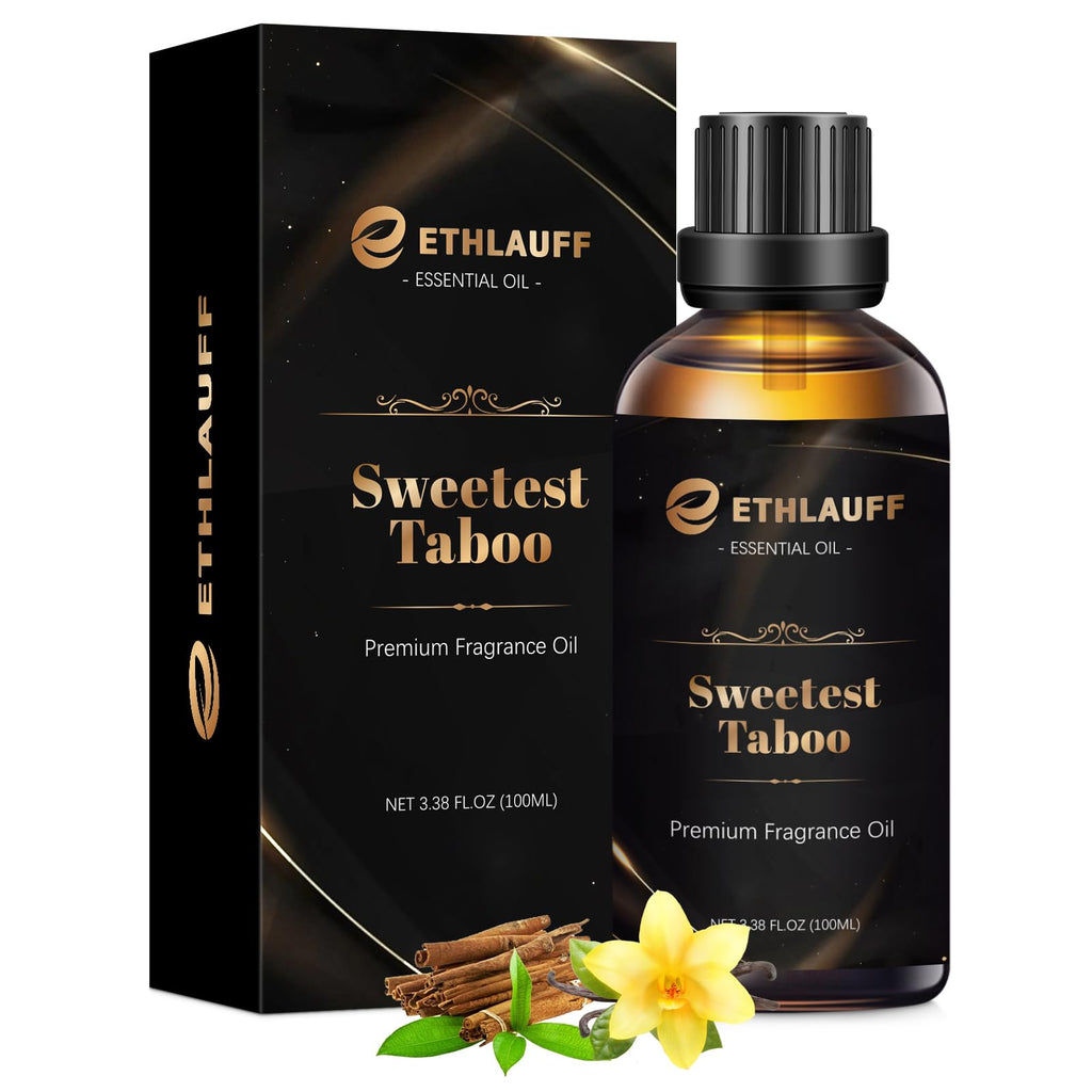 Sweetest Taboo Fragrance Oil 3.38oz – Masculine Scent for Candles, Soaps & Diffusers