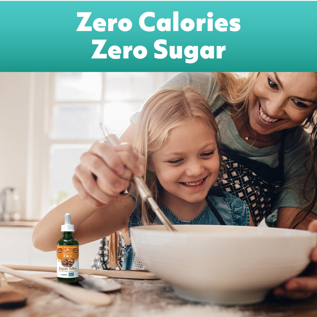 SweetLeaf Valencia Orange Sweet Drops – Zero-Calorie Stevia Liquid (2 oz)