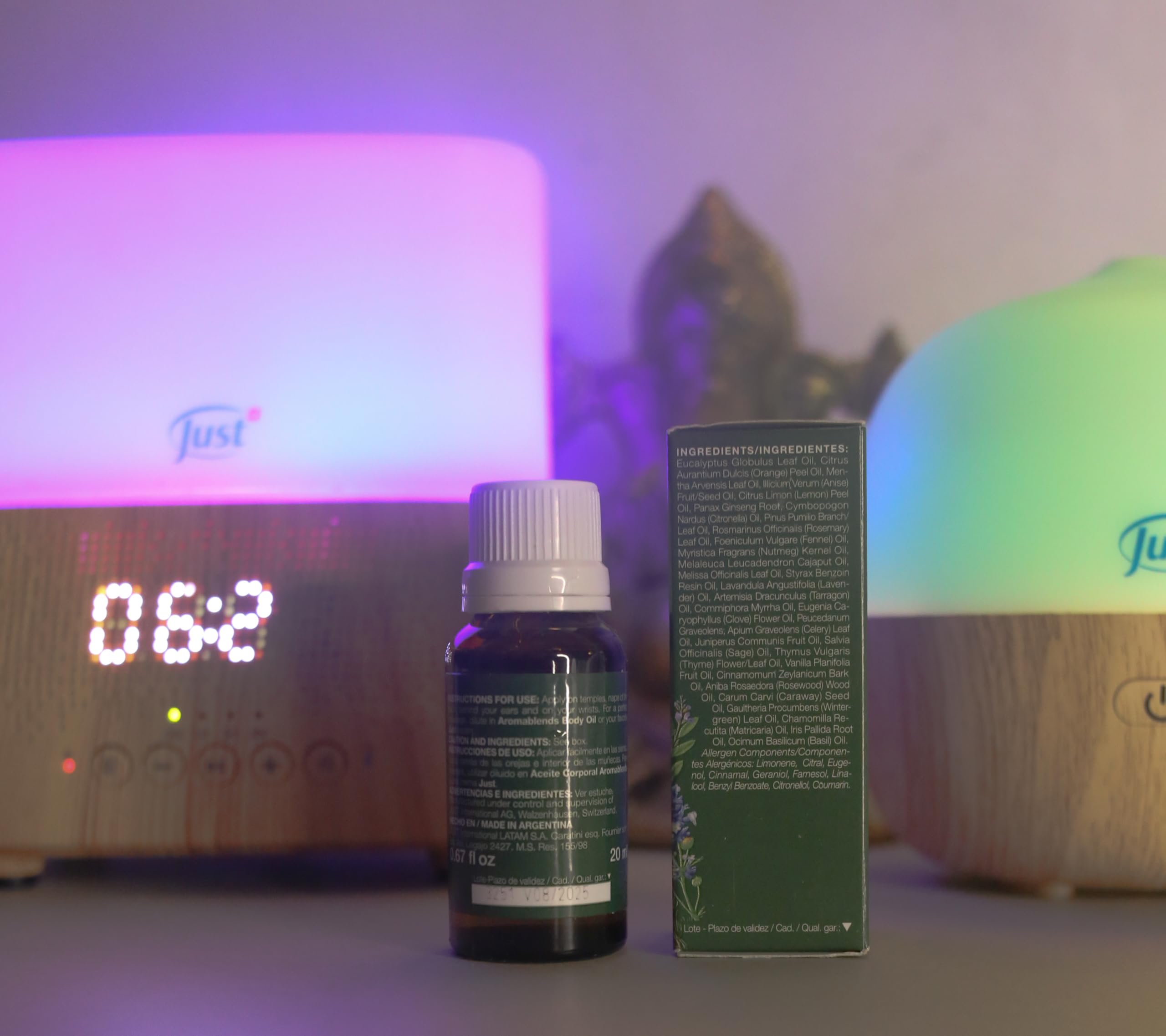 Swiss Just Oil 31 – 20ml Bottle | Essential Oil Blend for Massage, Bath & Aromatherapy