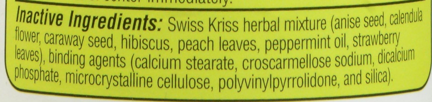 SWISS KRISS Laxative HRBL, 250 Ounce – Gentle Digestive Support