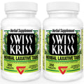 Swiss Kriss Herbal Laxative Tablets | Natural Constipation Support | Senna | Pack of 2