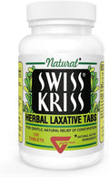 Swiss Kriss Herbal Laxative Tablets – 120 ea | Natural Cathartic Support