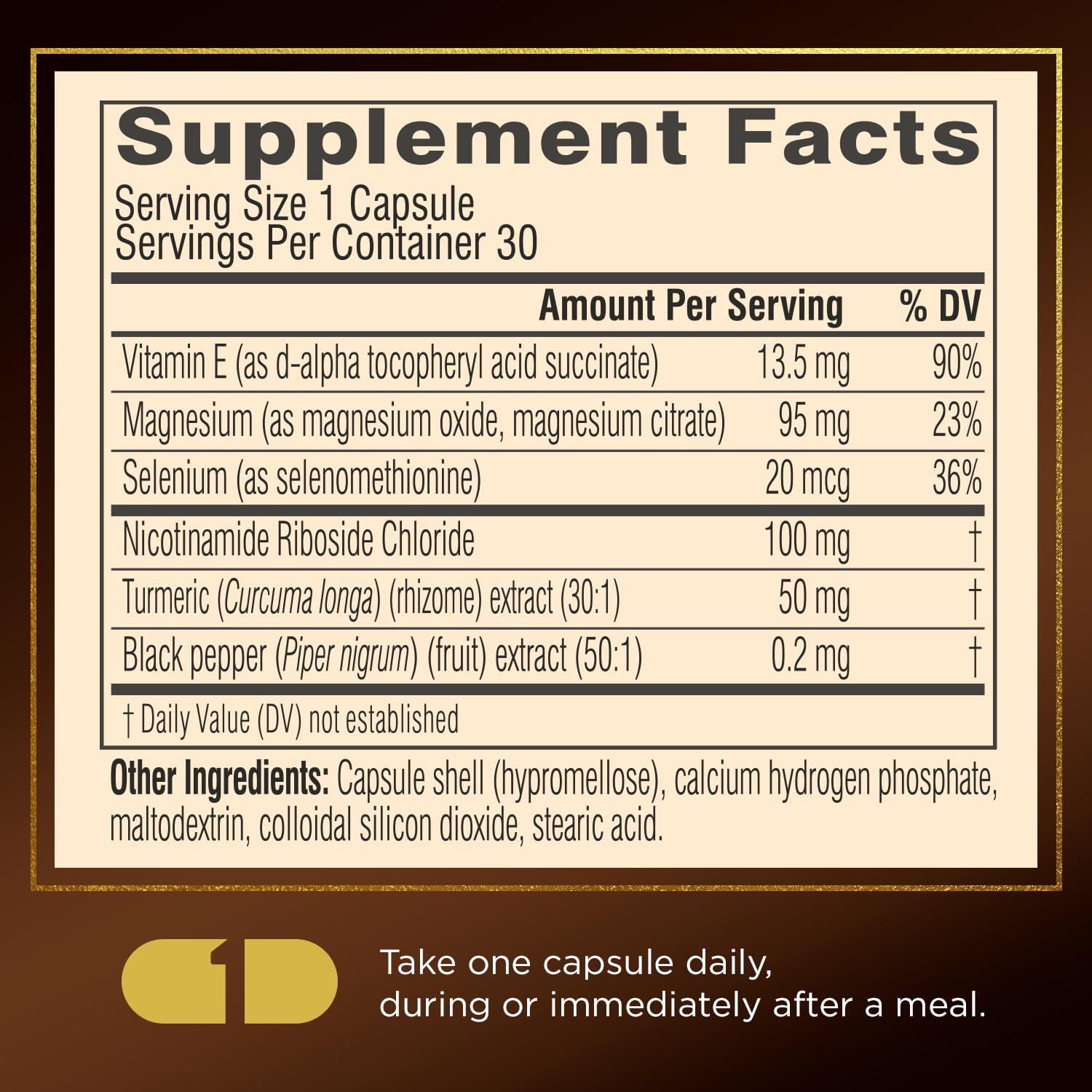 Swisse Plus NAD+ Calm Skin | Clinically Tested NAD+ Supplement | Supports Balanced, Healthy Skin | Anti-Aging Supplement for Women & Men | 30 Capsules