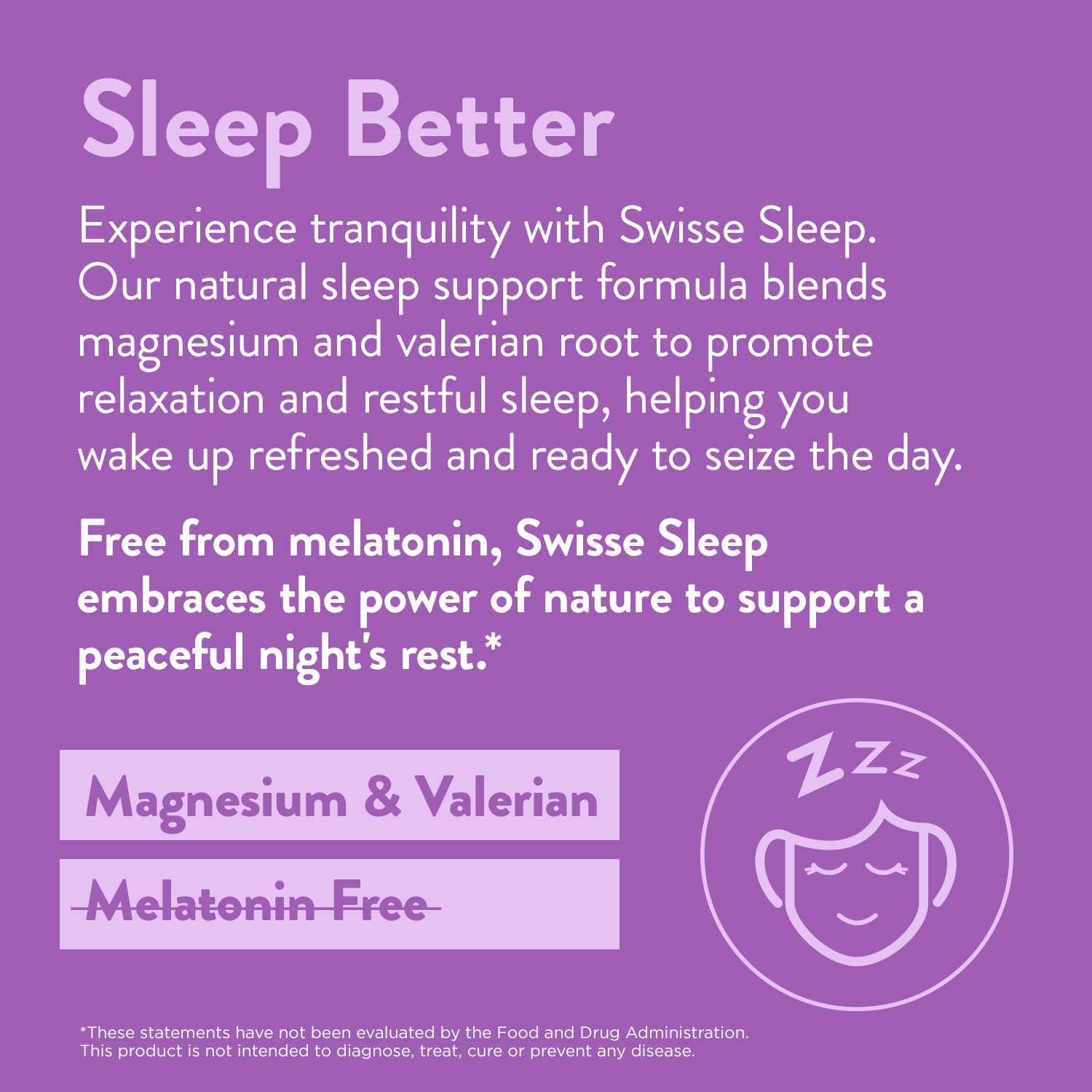 Swisse Sleep Valerian Root Capsules | Melatonin Free Sleep Support | 120 Tablets