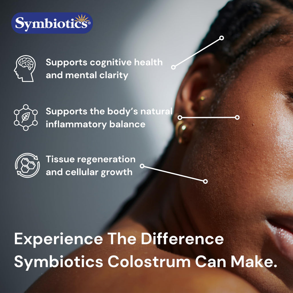 Symbiotics Colostrum Plus Powder – Immune Support & Gut Health, 21 oz (595 g)