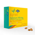 Syrel Thyroid Support Supplement – 100 mcg Selenium, 5 mg BioPerine | 30 Soft Gel Capsules