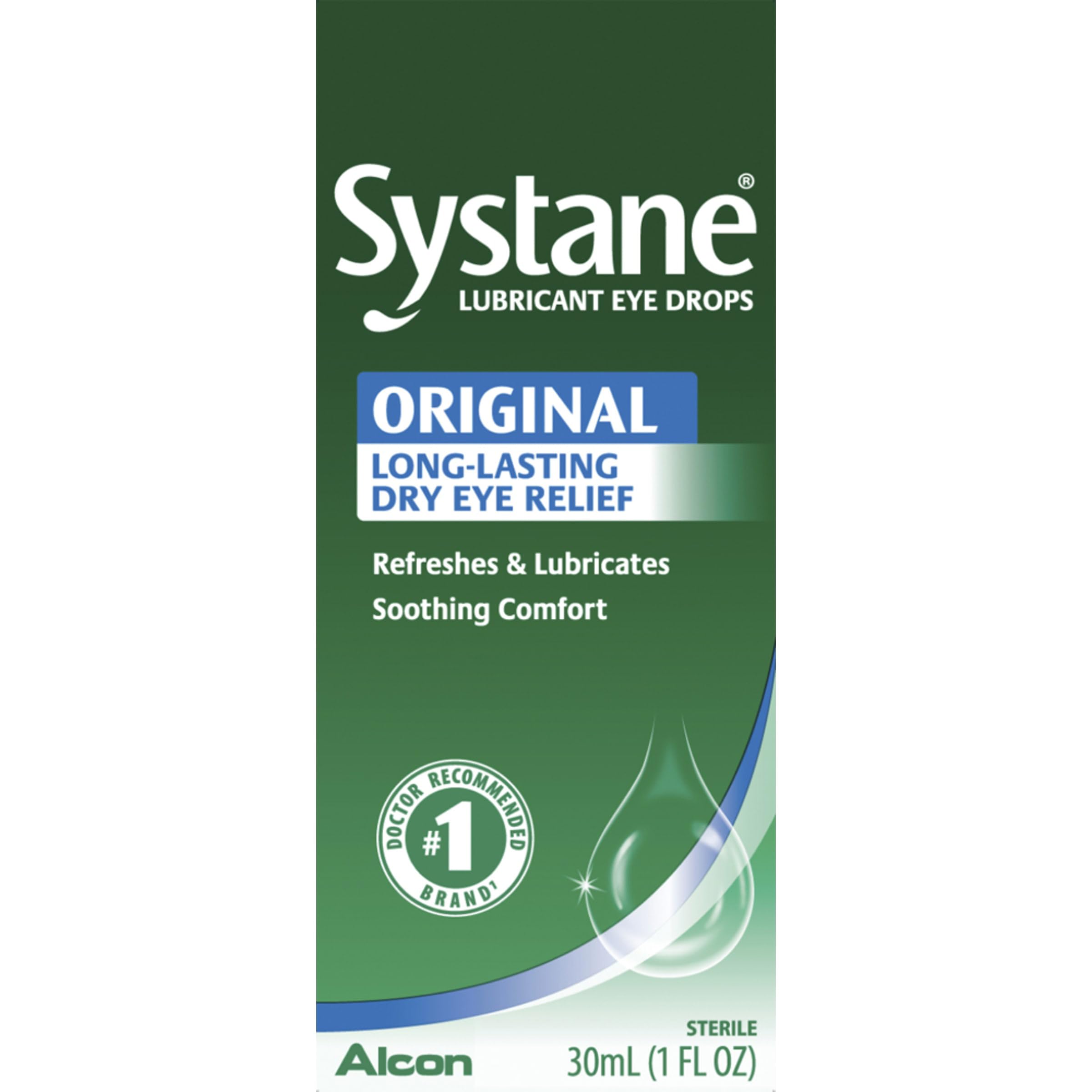 Systane Eye Lubricant Drops 1 oz — Lasting Moisture & Gentle Comfort