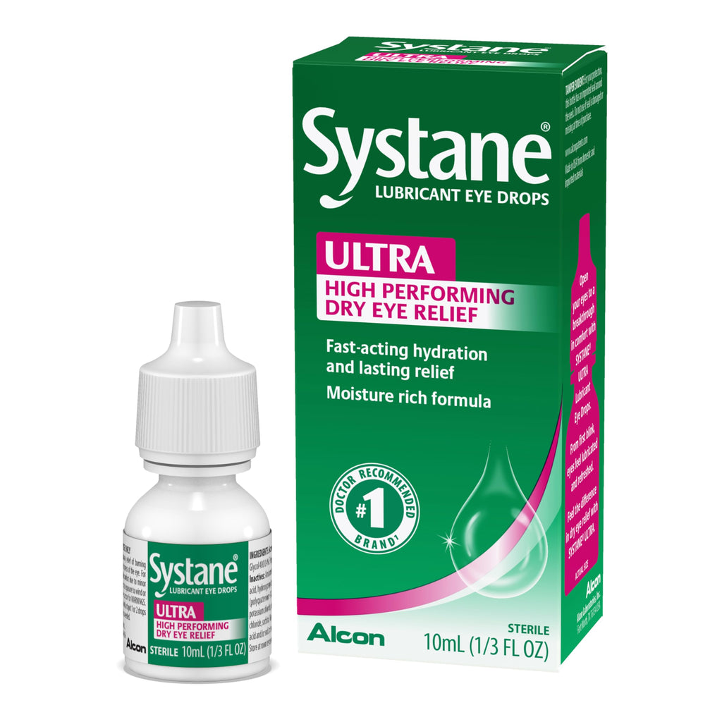 Systane Ultra Lubricant Eye Drops 10 ml — Extended Moisture & Dry Eye Relief