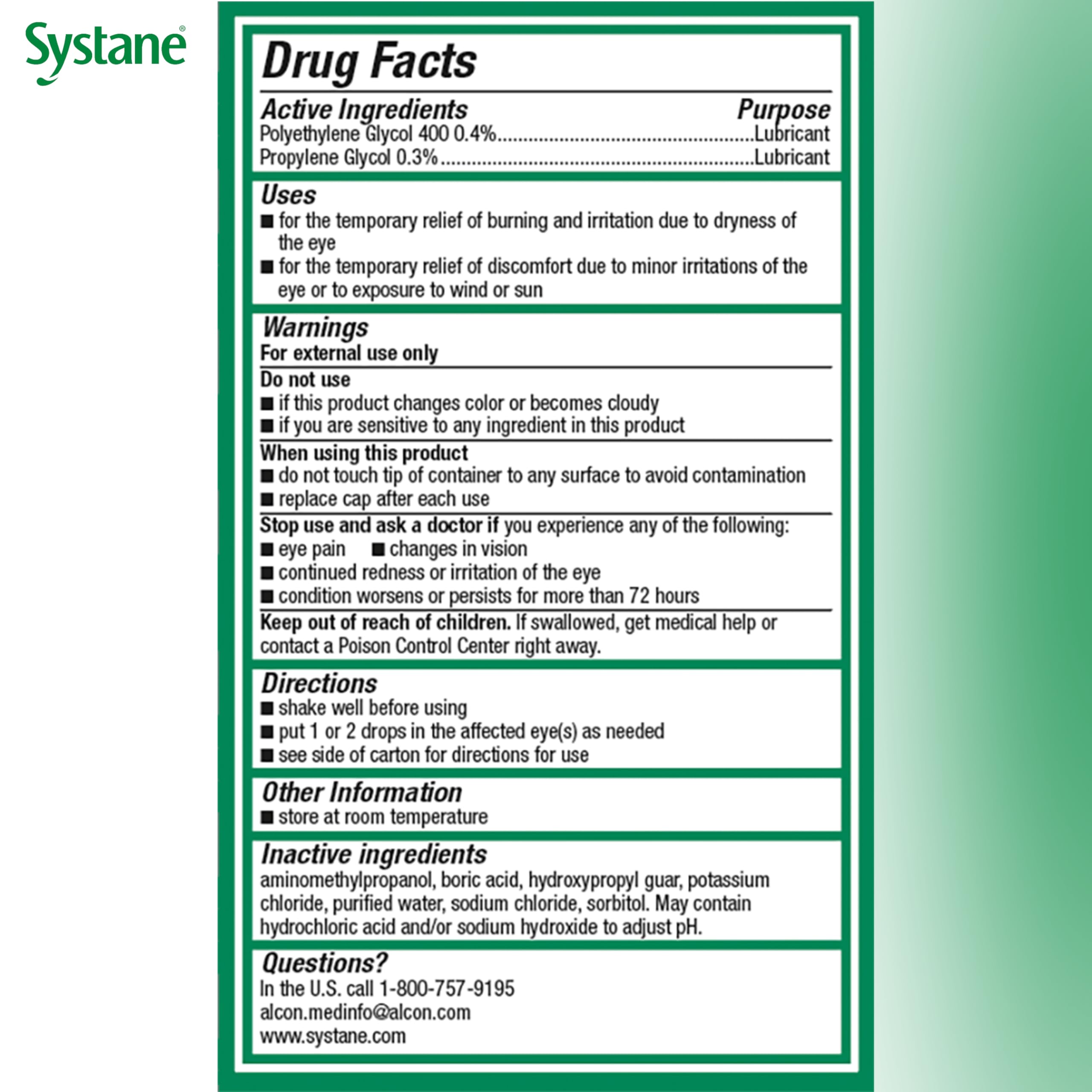 Systane Ultra Multi-Dose Preservative-Free Eye Drops Twin Pack (2x10ml) – Fast Hydration & Lasting Relief