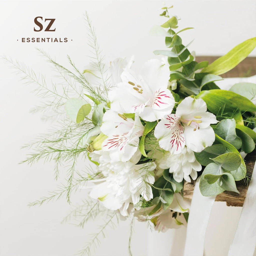 Sz Essentials Jasmine Absolute Essential Oil – Pure 0.17oz (5mL) – 4 Jasminum Species