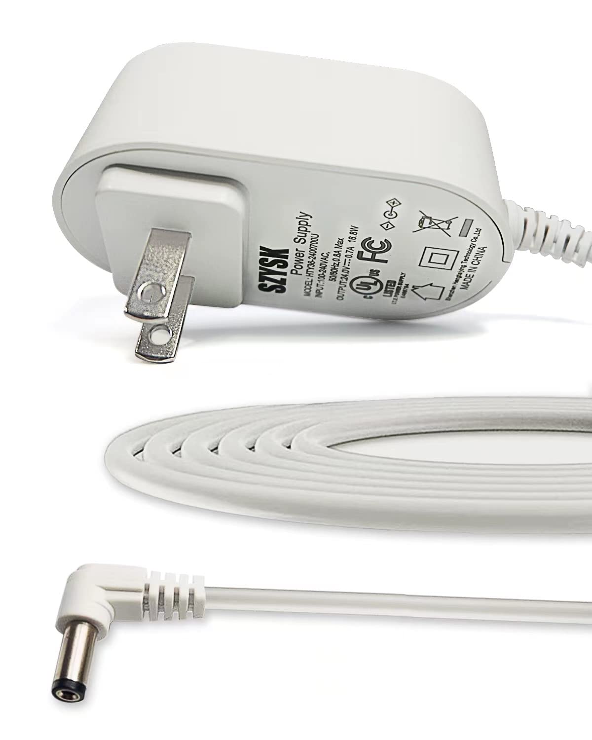 24V Diffuser Power Adapter 0.7A/0.65A/0.6A/0.5A for URPOWER & InnoGear
