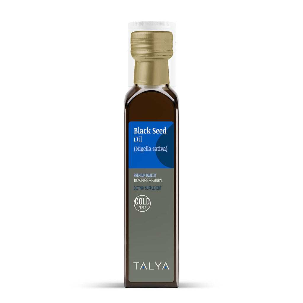 TALYA Black Seed Oil 8.45 fl oz (250 ml) – Cold Pressed Turkish Black Seed Oil – Immune Support