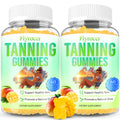 Tanning Gummies for Women & Men – Mango Flavor with Astaxanthin, Lycopene & Beta Carotene