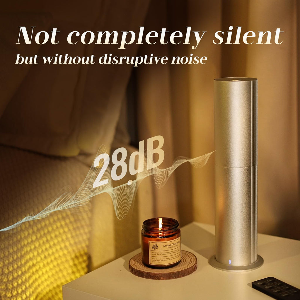 TANOXI Waterless Diffuser — App & Remote, Covers Up To 2000 sq ft, 100ml