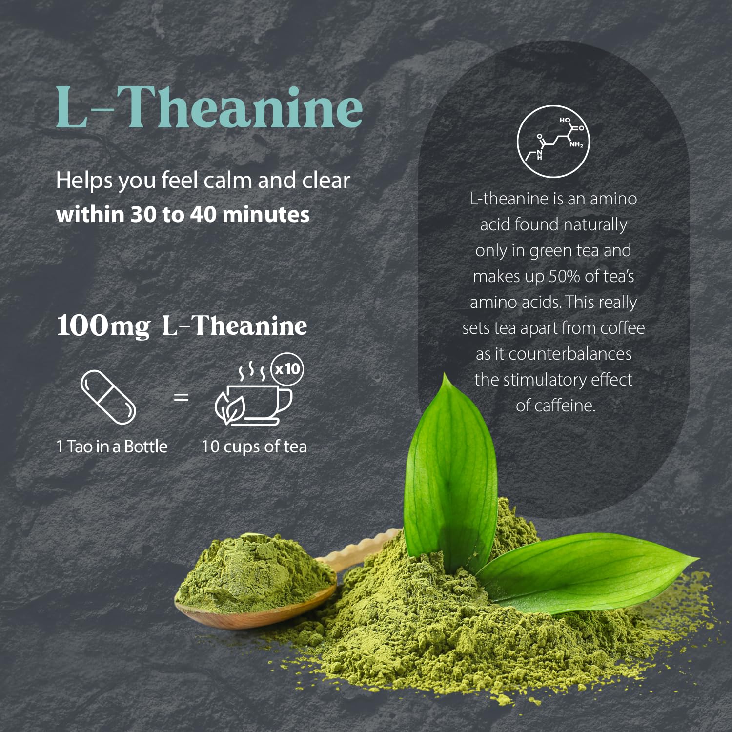 Dragon Herbs Tao in a Bottle Capsules – Stress, Mood & Focus Support (60 Capsules, 450 mg Each)