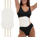 Taoscare Castor Oil Pack Wrap – Organic Cotton Flannel, Leakproof Coating, 6 Adjustable Straps, Reusable