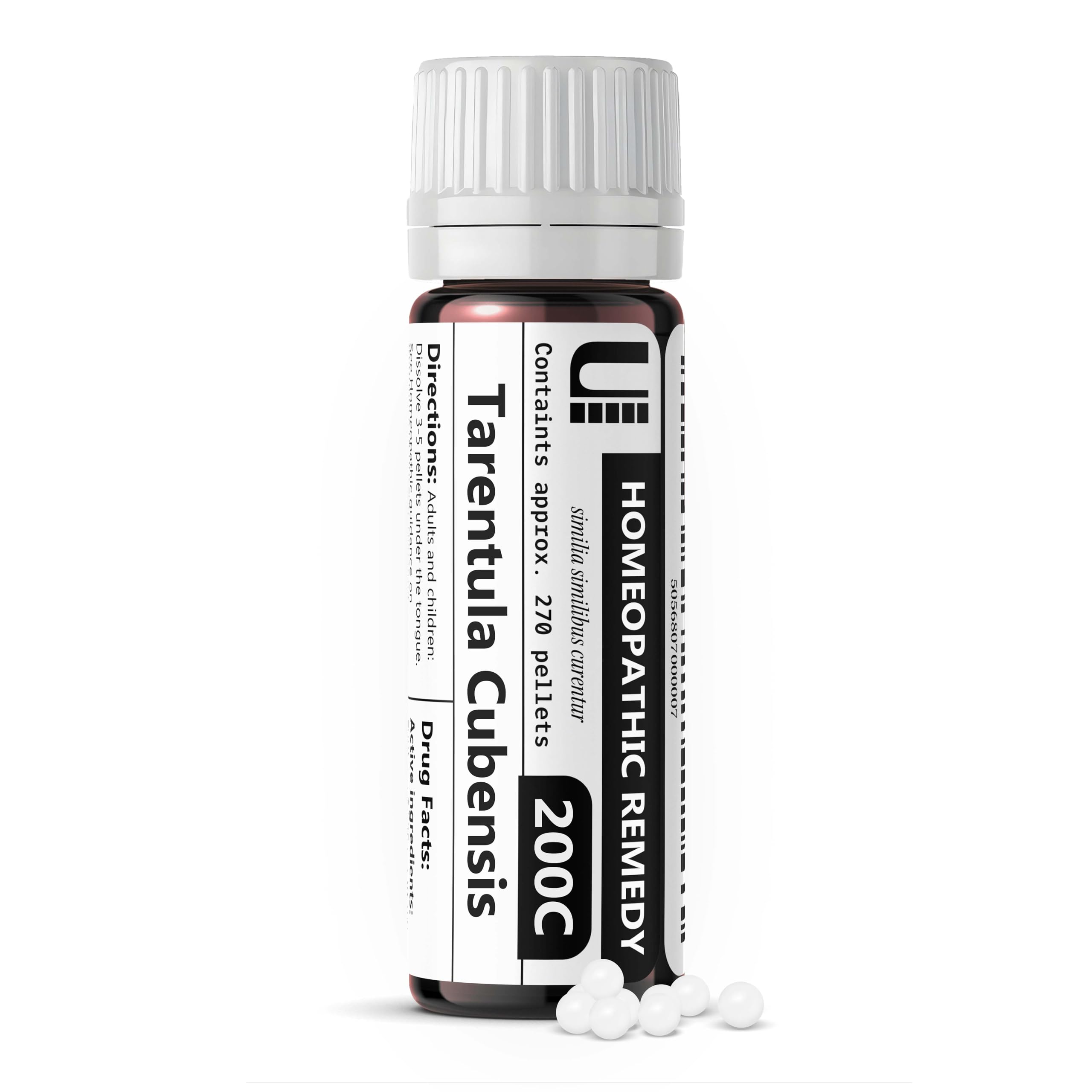 Tarentula Cubensis 200C Homeopathic Remedy – 270 Pellets (Lactose-Free)