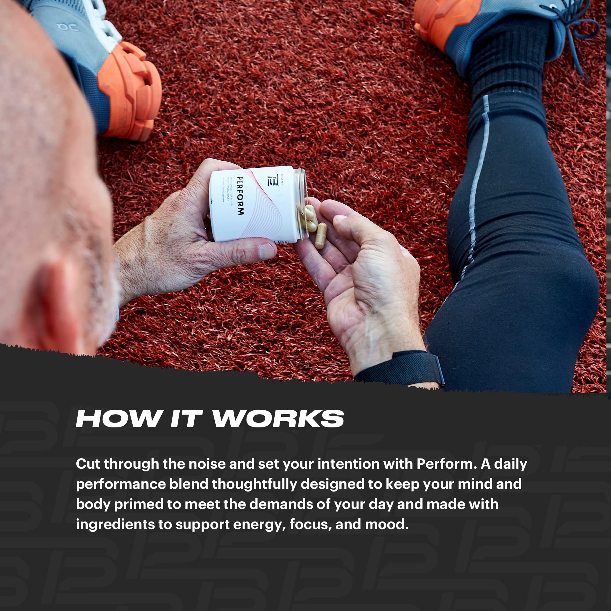 TB12 Perform – Premium Performance Supplement for Steady Energy, Focus & Mood