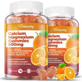 Calcium Magnesium Gummies 600 mg + D3 & K2 – 120 ct | Tcemundry