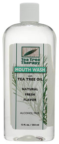Tea Tree Therapy Mouthwash 12 oz – 6 per Case | Alcohol-Free Mint