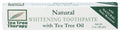Tea Tree Therapy Natural Whitening Toothpaste - 3 oz