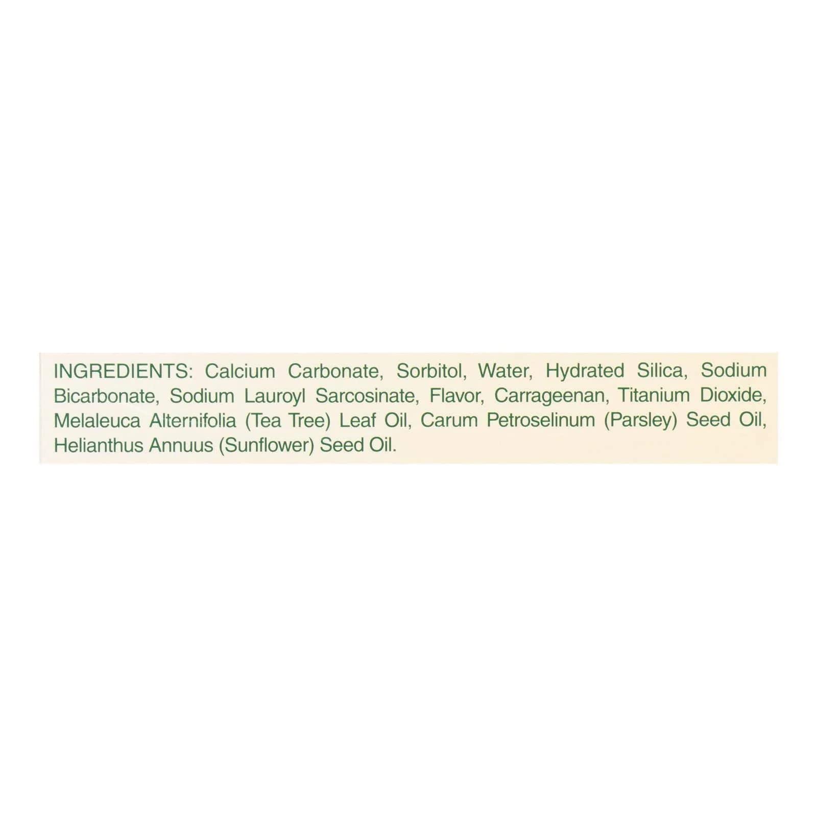 Tea Tree Therapy Toothpaste, 5 Ounce - Natural Whitening & Fresh Breath