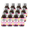 TEAONIC My Gut Mojo: Digestive Detox Drinks – Cranberry, Ginger, Cinnamon | USDA-Certified, Sugar-Free, Caffeine-Free | 12 x 2oz Bottles