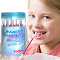 Teckolign Plaque Disclosing Agent – 20 Cotton Swabs for Kids & Adults | Dental Care Kit
