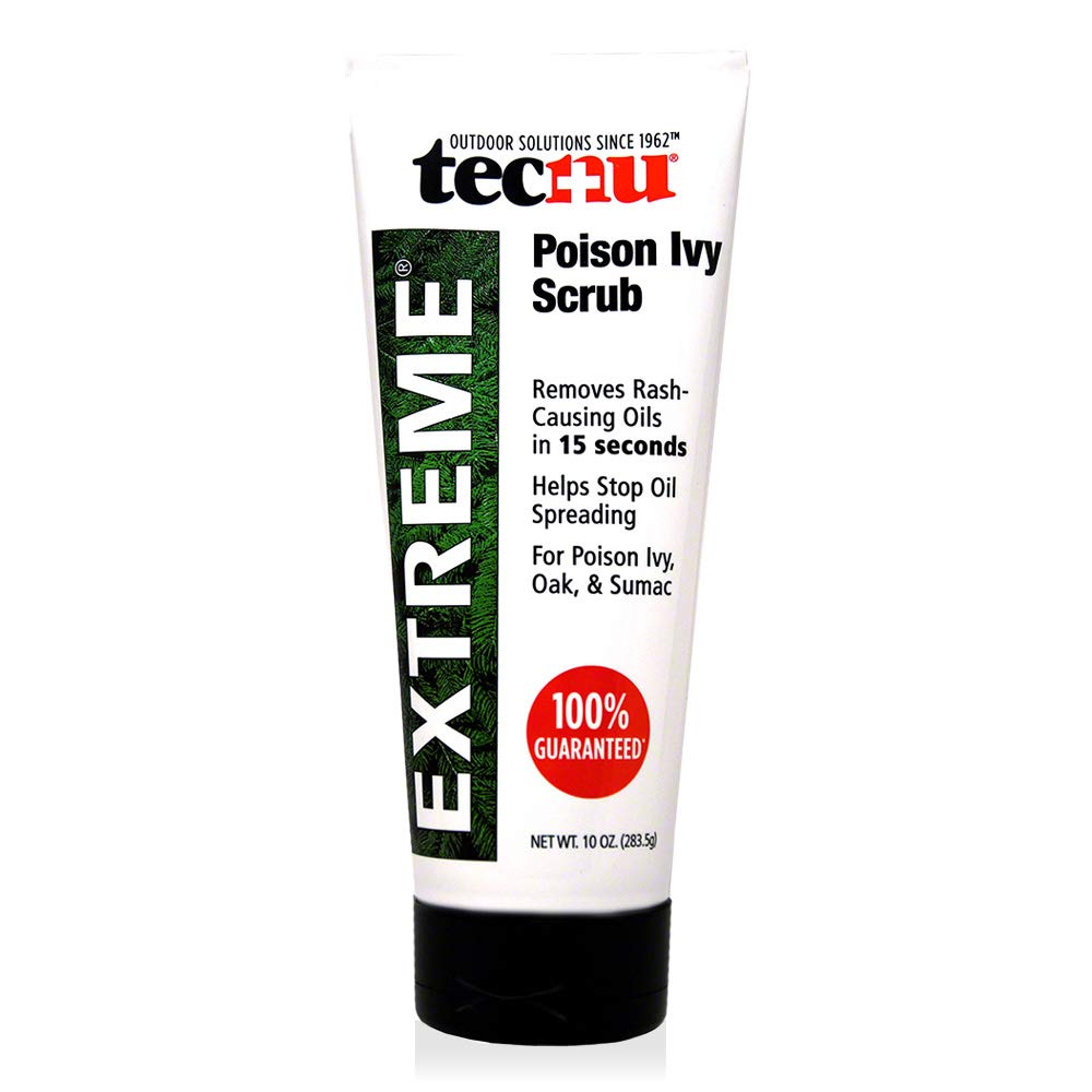 Tecnu Extreme Poison Ivy & Oak Scrub – Removes Urushiol Oils, 10 oz