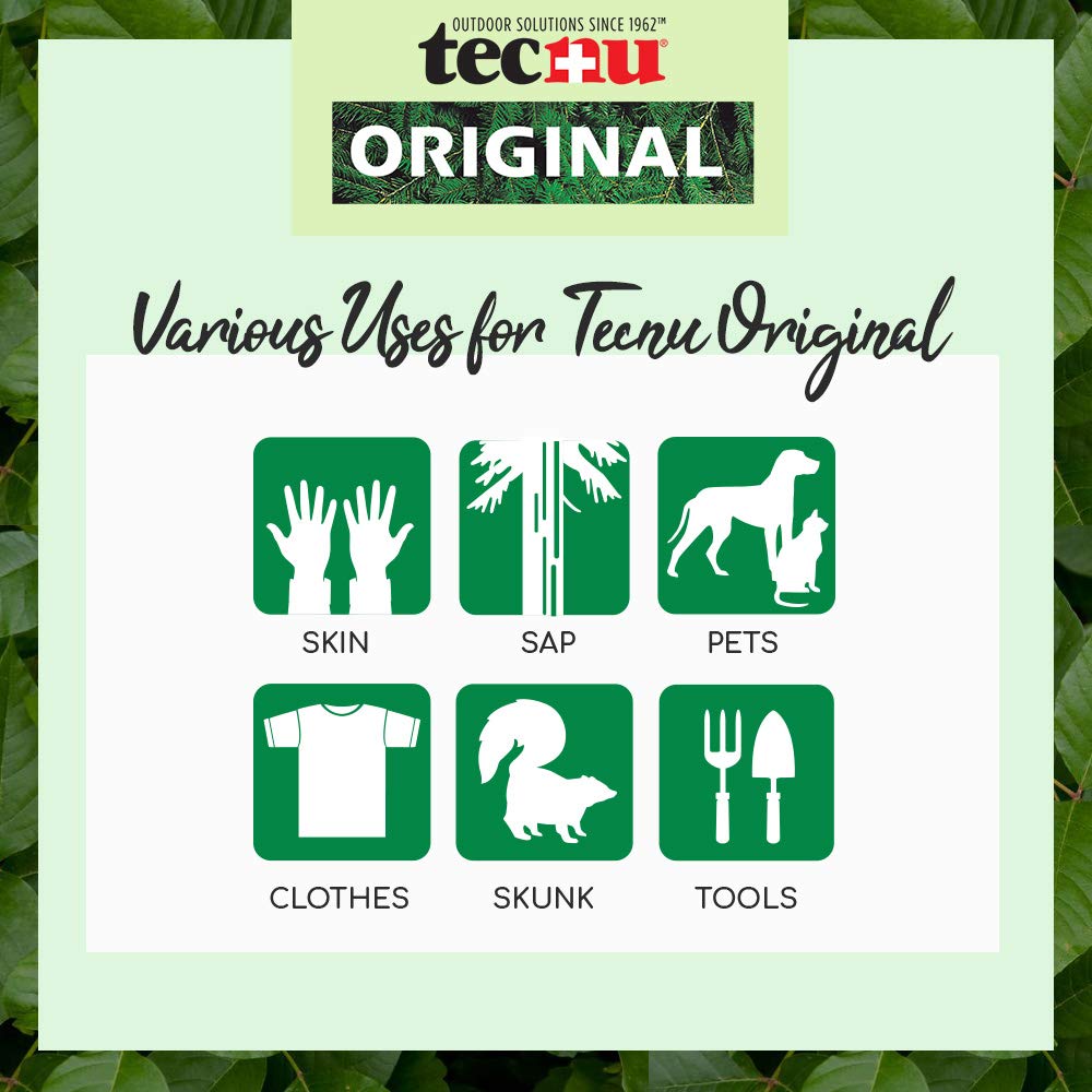 Tecnu Original Poison Oak & Ivy Outdoor Skin Cleanser – 32 Fl Oz | First Step in Poison Ivy Treatment