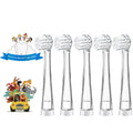 TEETECK 5 Pack Kids Toothbrush Replacement Heads - SEAGO SG-513/977/EK6, Dada-Tech DT-BB1/DT-K6, Brush-Baby WildOnes/KIDZSONIC