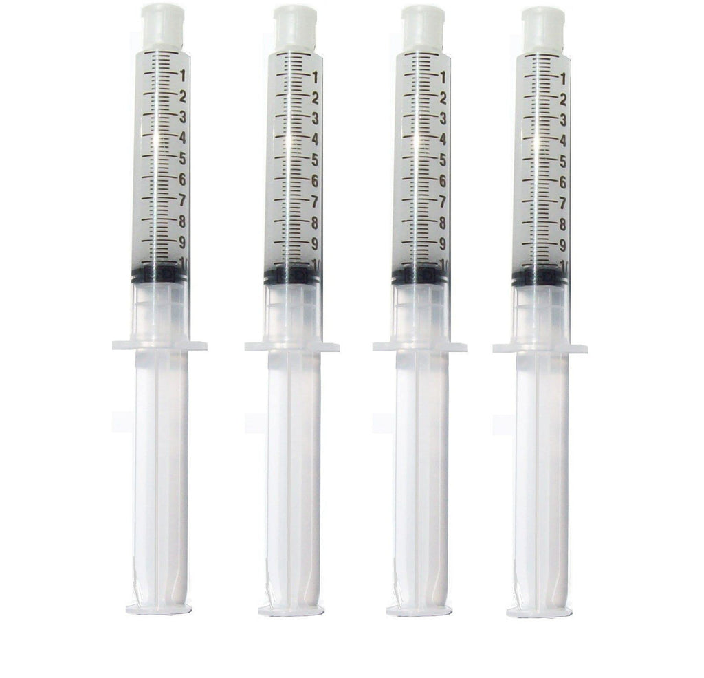 Teeth Whitening Gel Syringe 10ml - 44% Carbamide Peroxide - 4 Pack