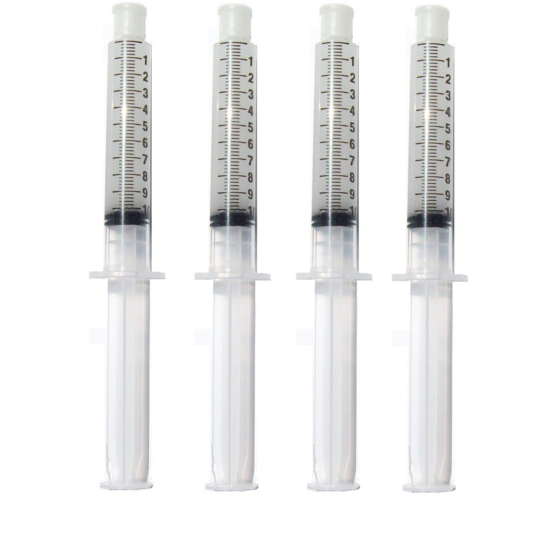 Teeth Whitening Gel Syringe 10ml - 44% Carbamide Peroxide - 4 Pack