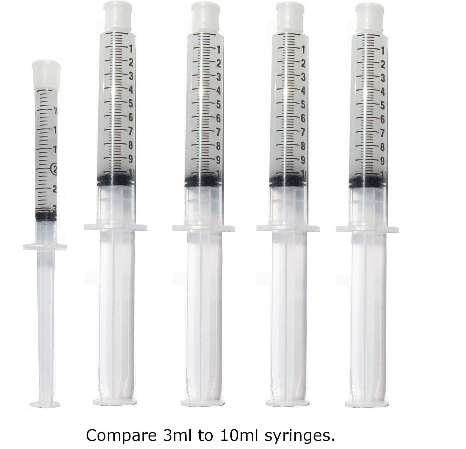 Teeth Whitening Gel Syringe 10ml - 44% Carbamide Peroxide - 4 Pack