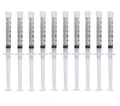 Teeth Whitening Gel Syringe Dispensers – 44% Carbamide Peroxide, 10 Pcs