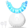Teeth Whitening Light – USB Blue LED, 10X More Powerful, 16 LED, IPX7 Waterproof