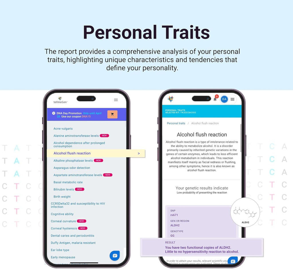 tellmeGen Advanced DNA Test Kit – 420+ Reports | Health, Ancestry, Traits