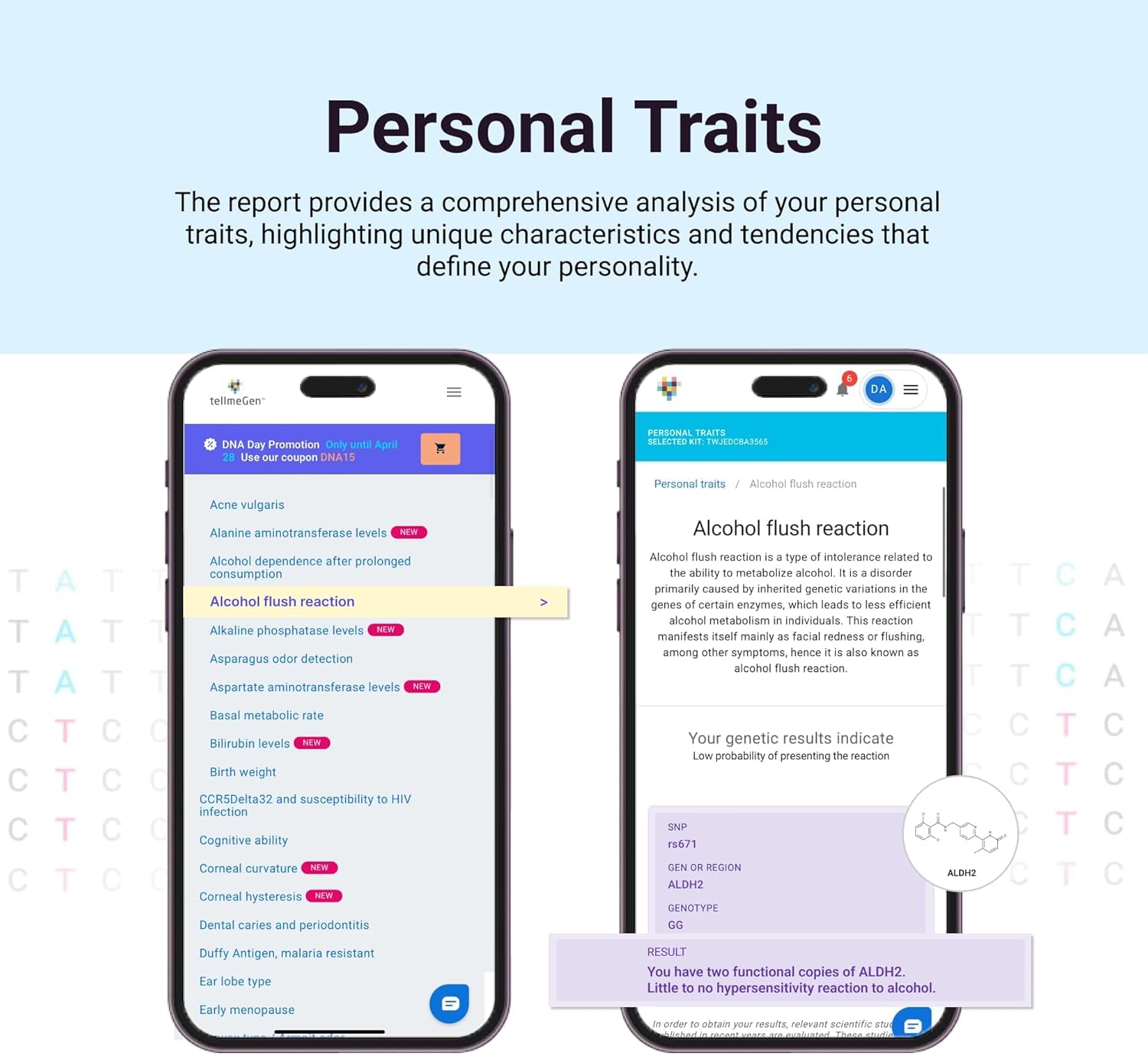 tellmeGen Advanced DNA Test Kit – 420+ Reports | Health, Ancestry, Traits