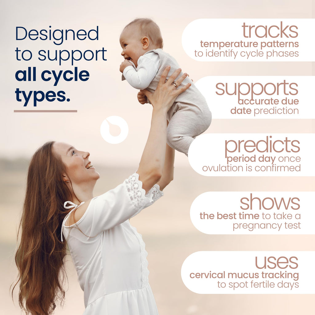 Tempdrop Wearable Ovulation Tracker — Sleep-Based BBT Monitor & Fertility App | TEMPDROP