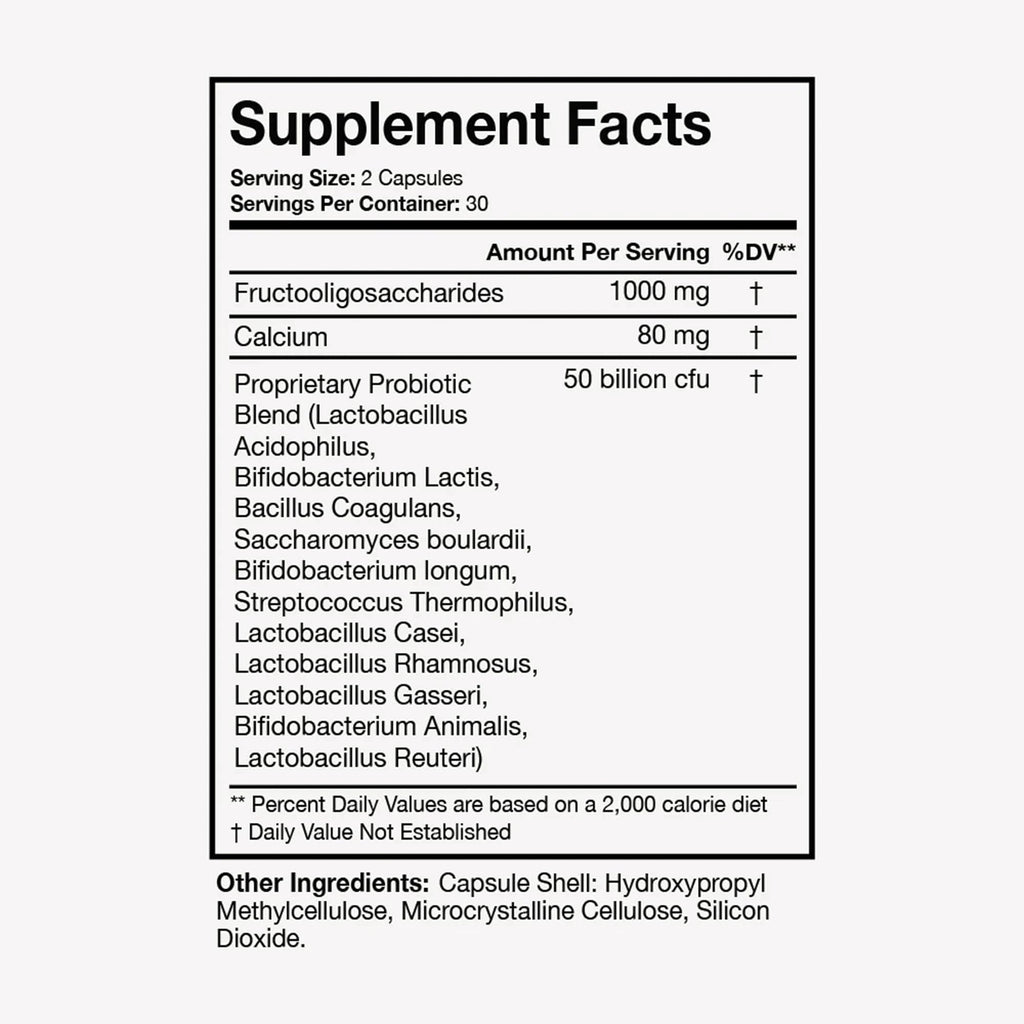 Terra Health Essentials Advanced Probiotics – 50B CFU, 60 Capsules