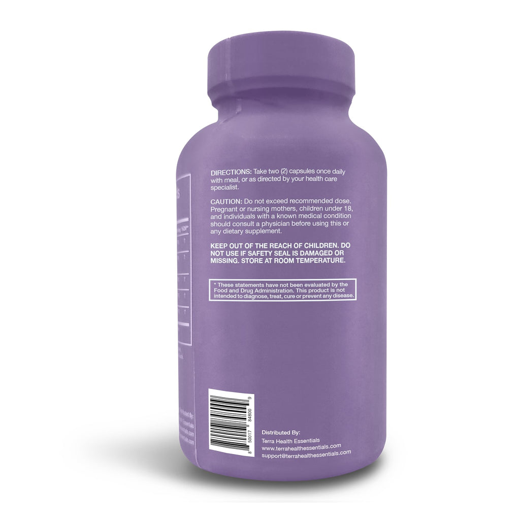 Terra Health Essentials Advanced Probiotics – 50B CFU, 60 Capsules